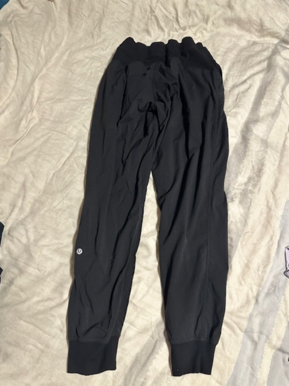 lululemon athletica Black Track Joggers